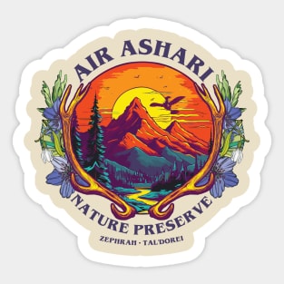 Air Ashari Nature Preserve Sticker